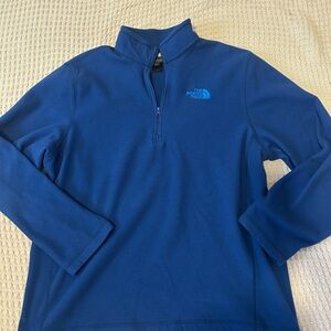 The North Face Royal Blue Quarter-Zip Fleece Pullover